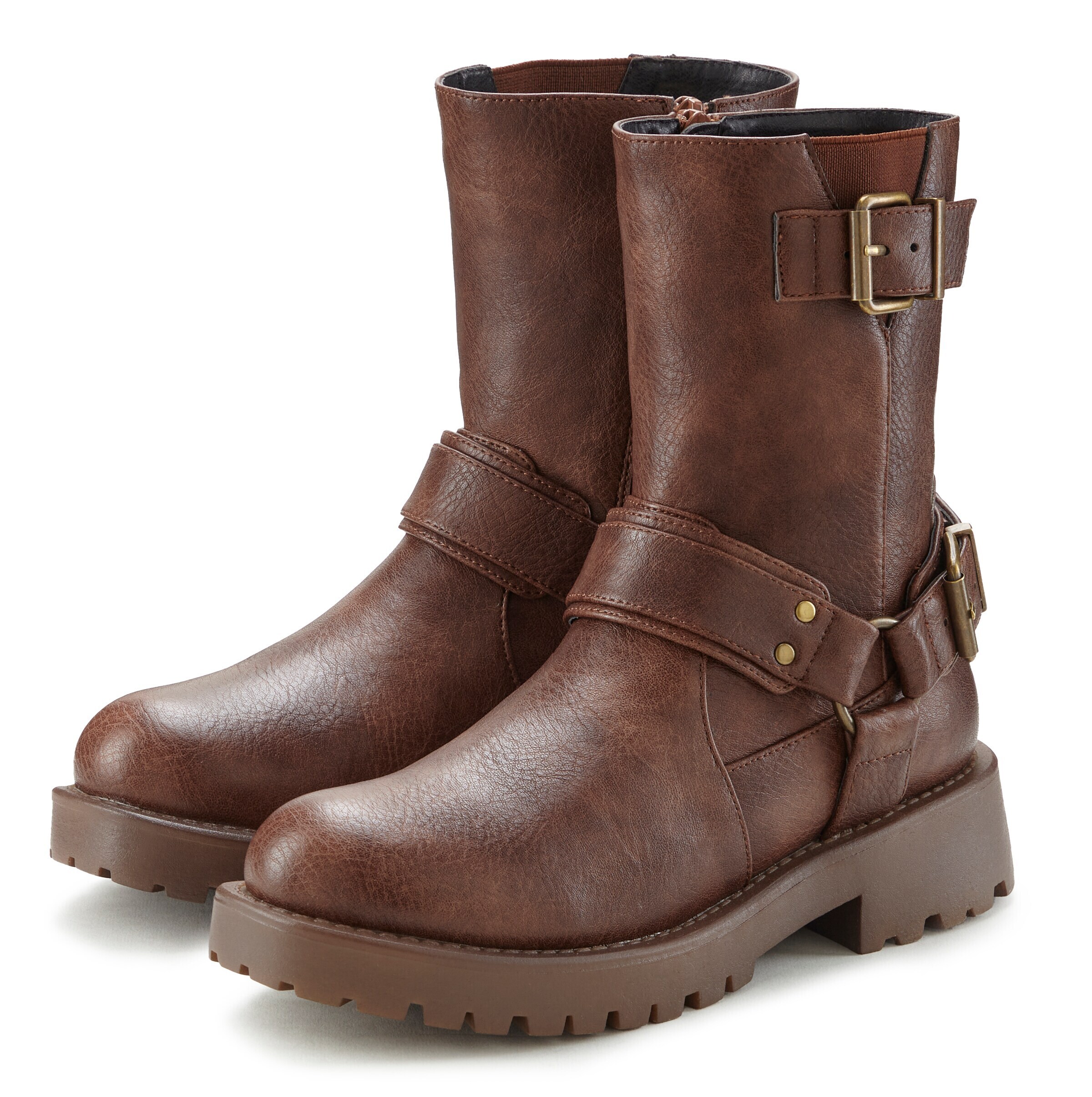 LASCANA Ankle Boots in Brown