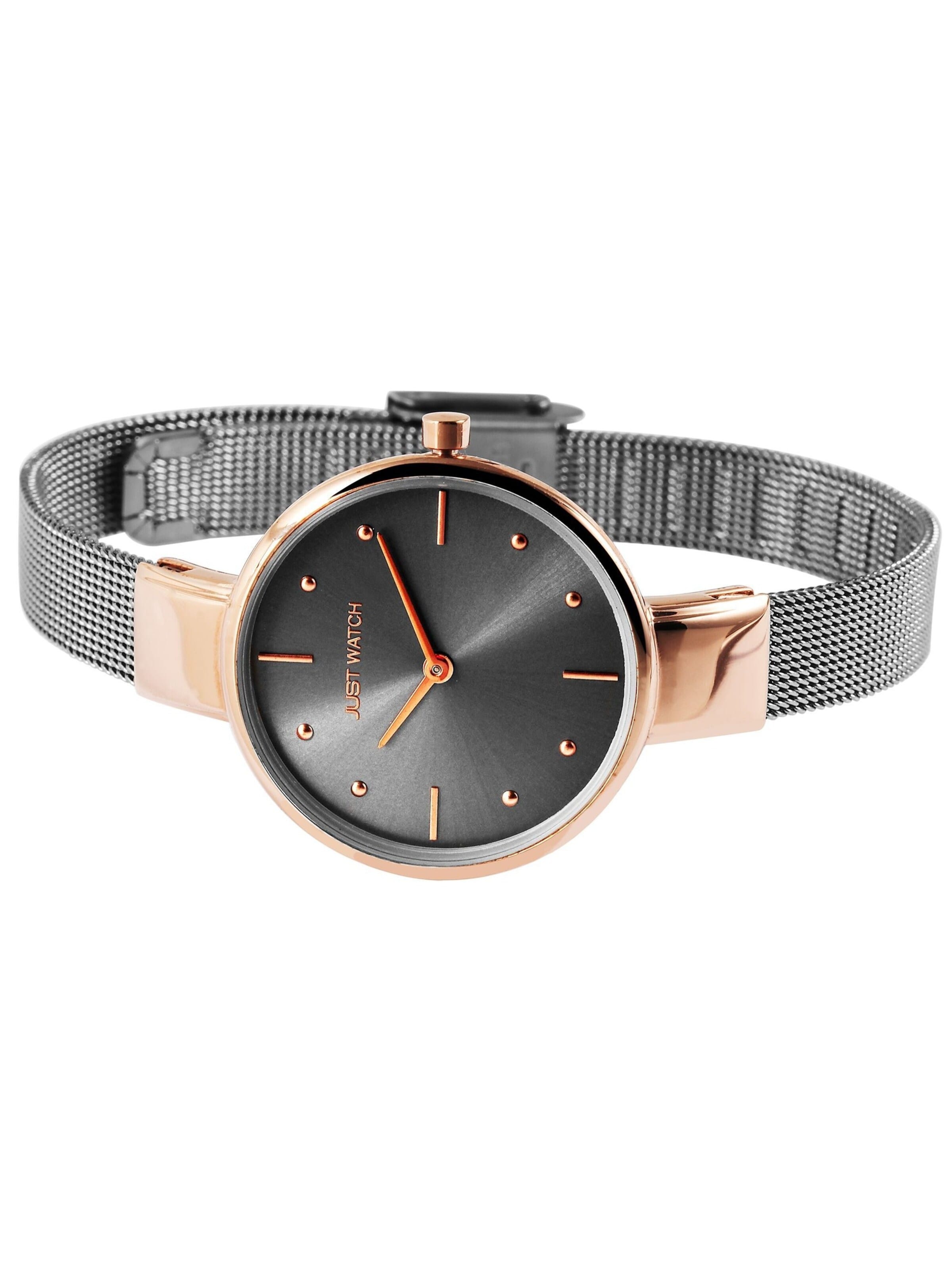 Just Watch Analog Watch 'Aria, 3 ATM' in Grey: front