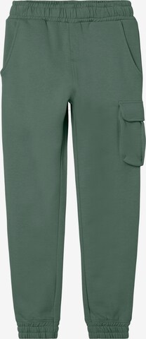 NAME IT Tapered Broek 'VARONTO' in Groen: voorkant