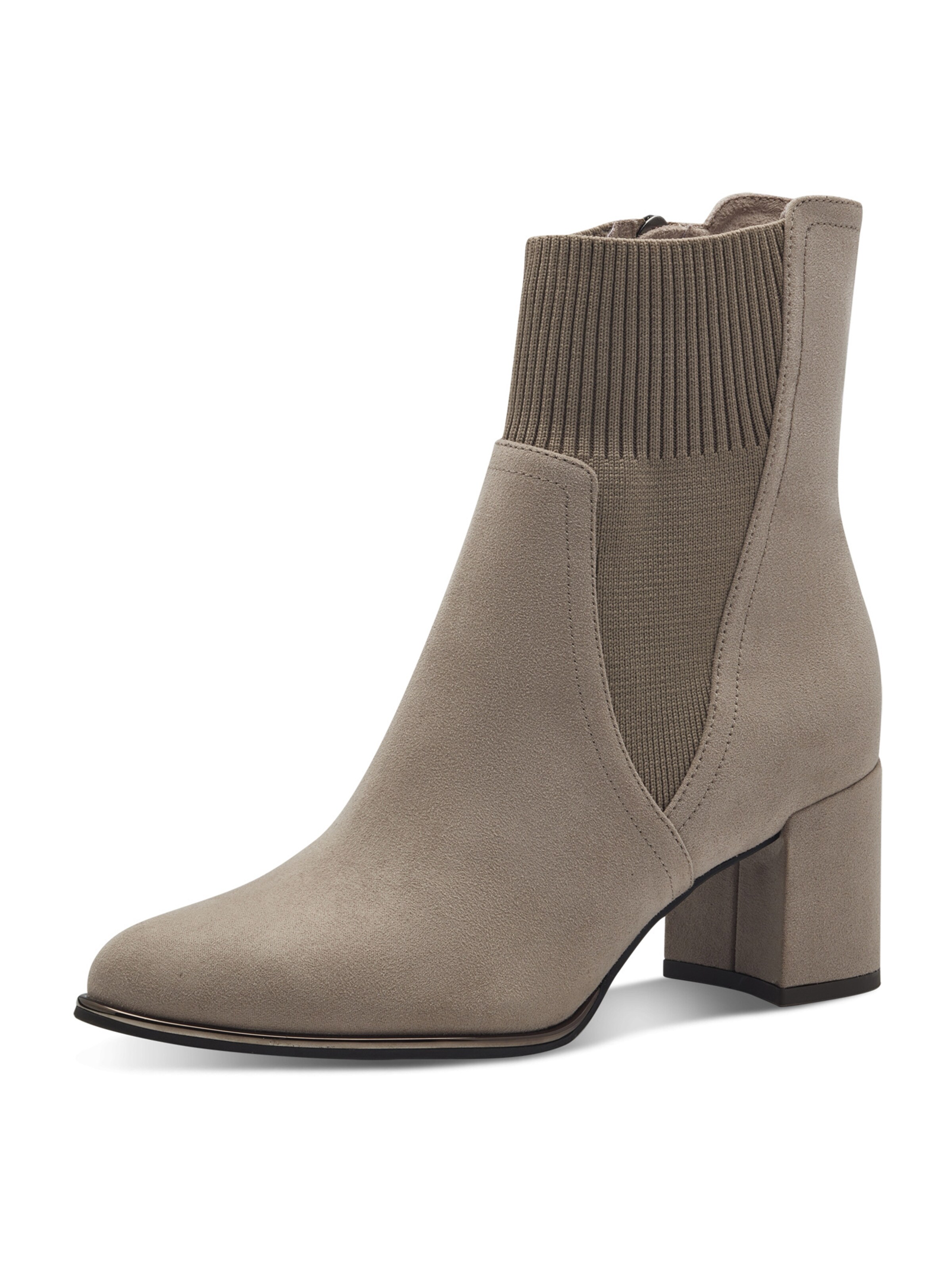 MARCO TOZZI Ankle Boots in Grey: front