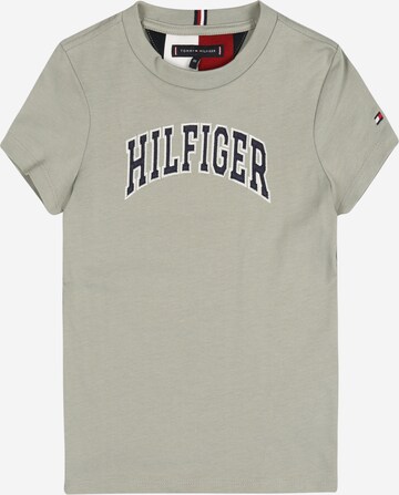 Tricou de la TOMMY HILFIGER pe verde: față