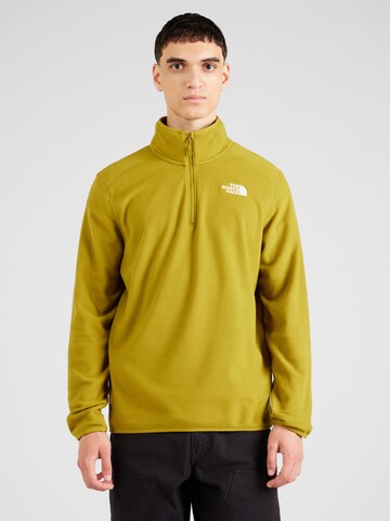 Pull-over de sport 'GLACIER' THE NORTH FACE en vert : devant