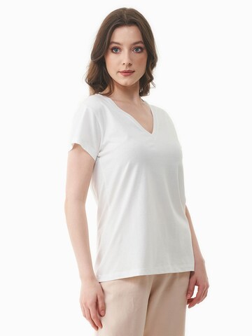 Organication T-Shirt in Weiß