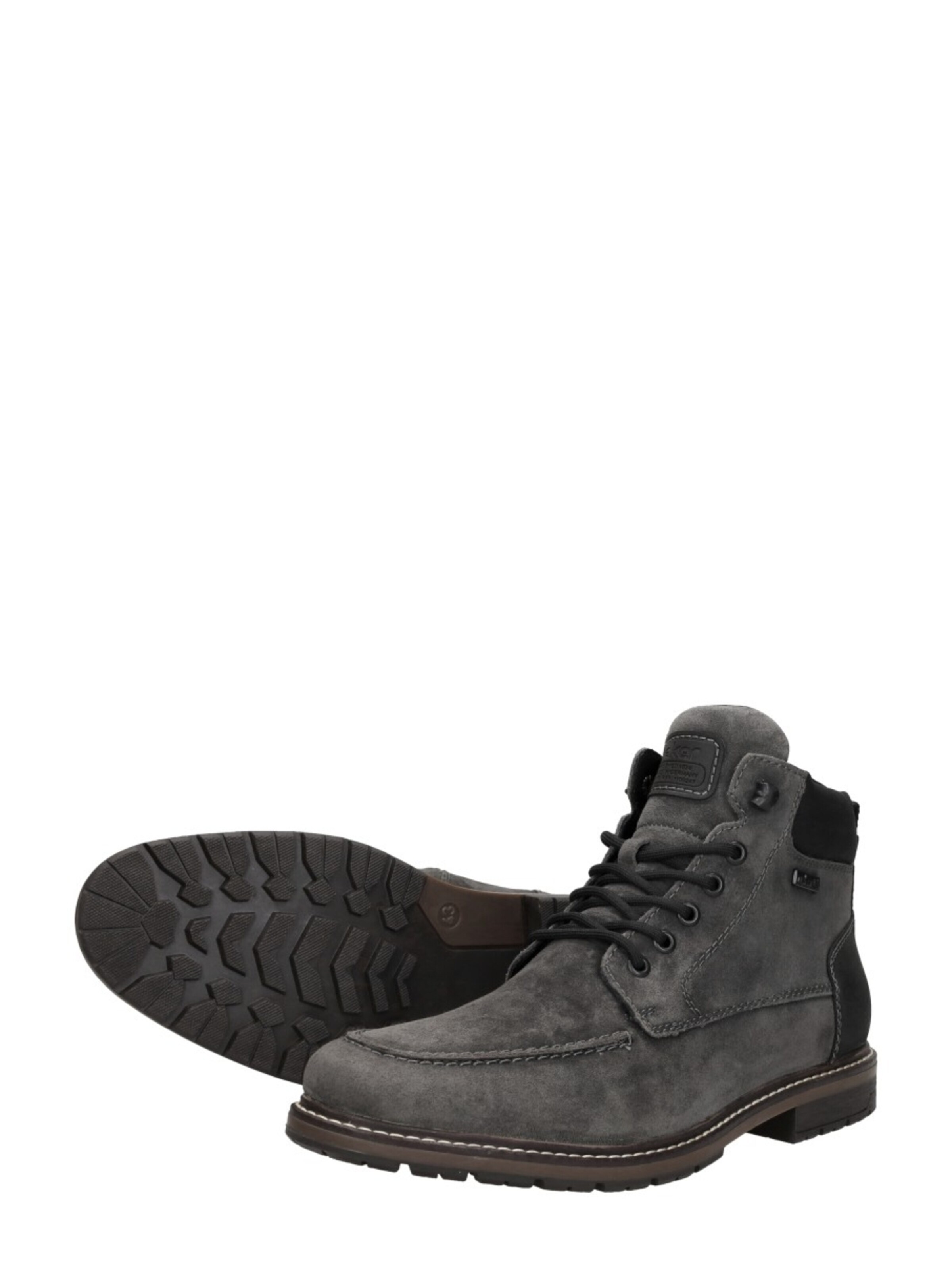 Bottes à lacets 'Veterschoenen Hoog' Rieker en gris