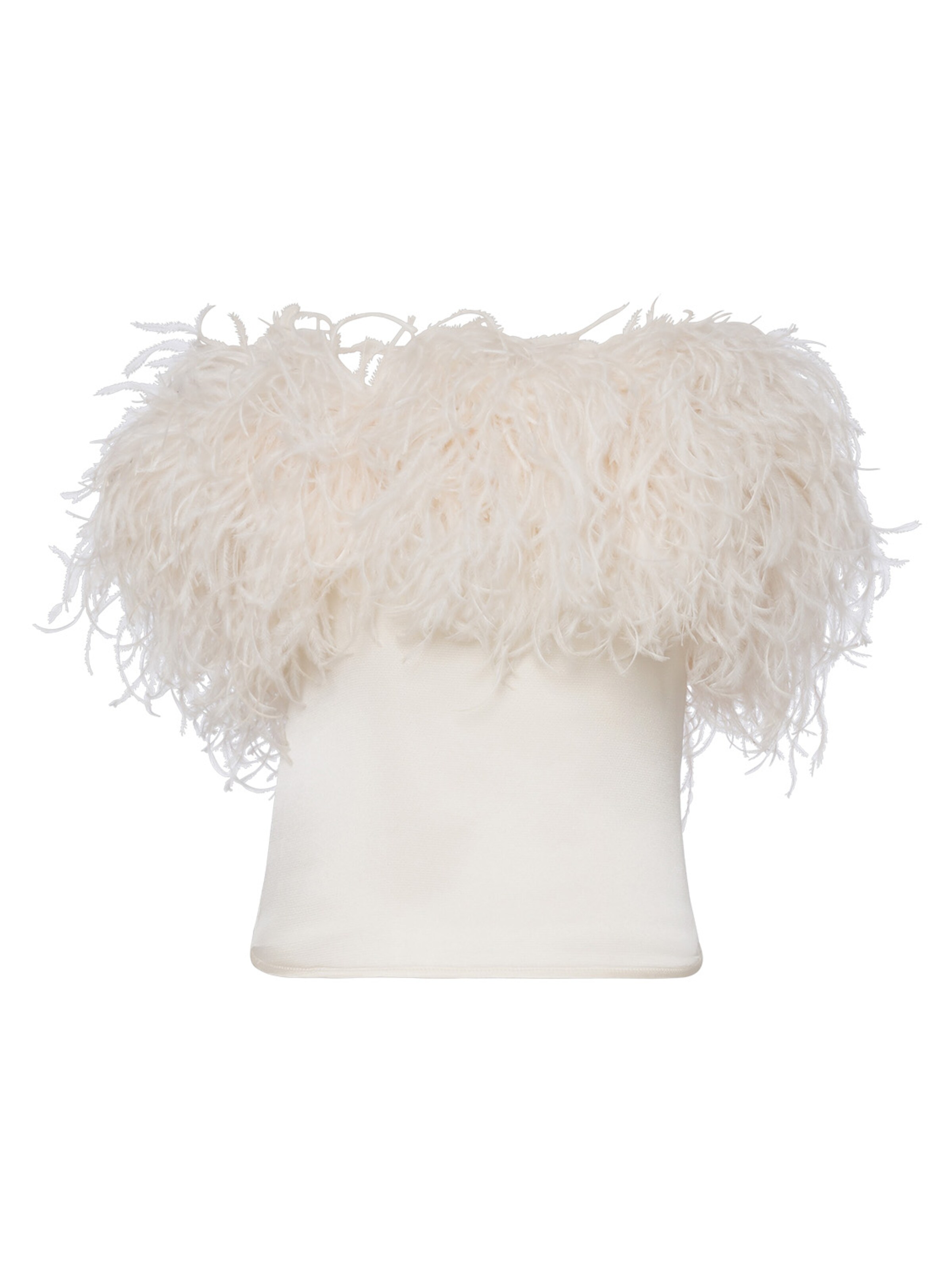 Anse Victorin Topp 'Valentine' i beige: framsida