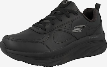 SKECHERS Sneakers laag 'D'Lux  Walker' in Zwart: voorkant