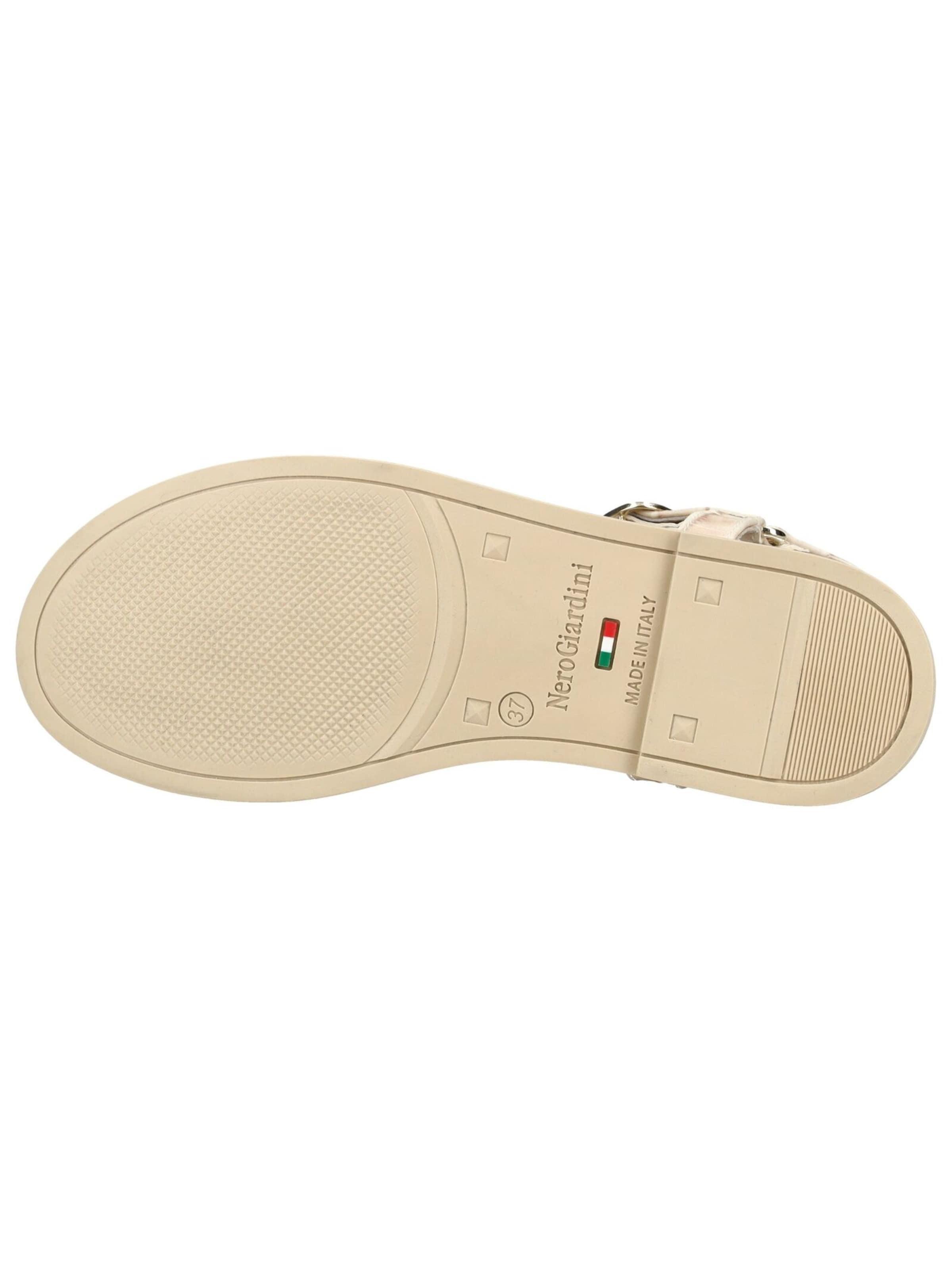 Nero Giardini Sandalen met riem in Beige