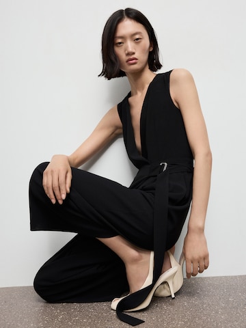 MANGO Overal - Čierna