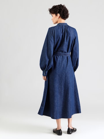 TOMMY HILFIGER - Vestido camisero en azul