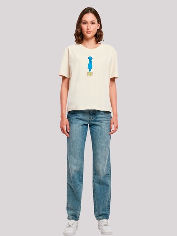 T-shirt 'Heidi' F4NT4STIC en beige