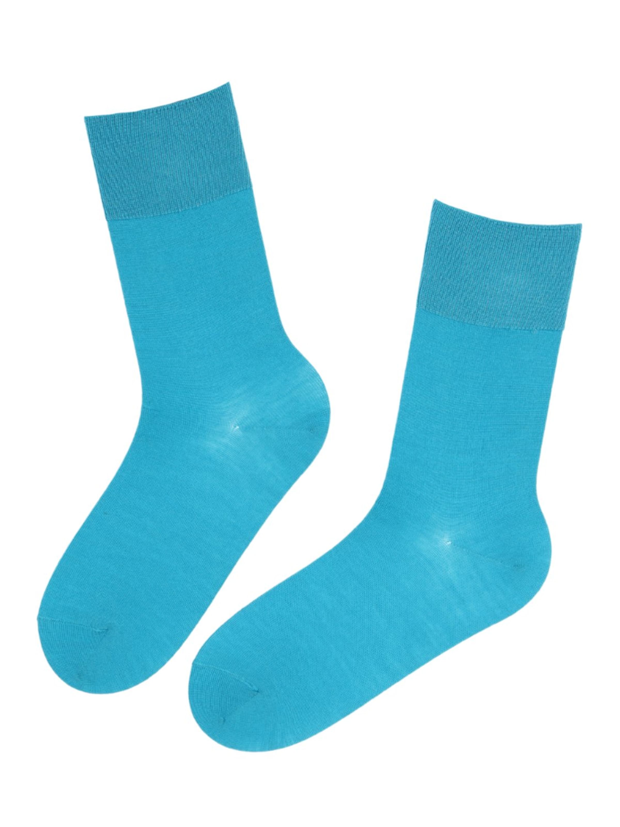 Sokisahtel Sokken 'DOORA merino wool socks for women' in Blauw: voorkant
