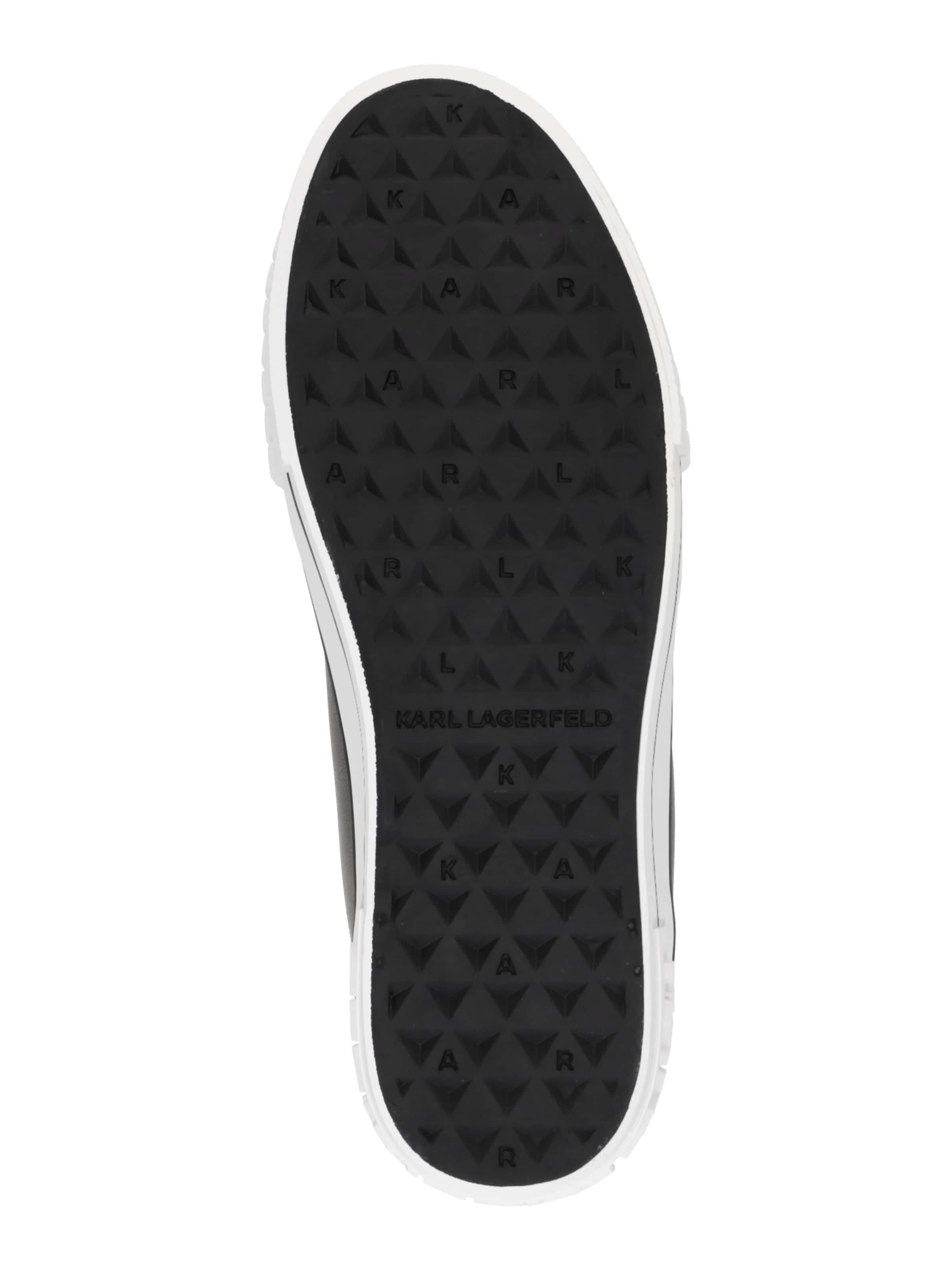 Karl Lagerfeld Високи маратонки в черно