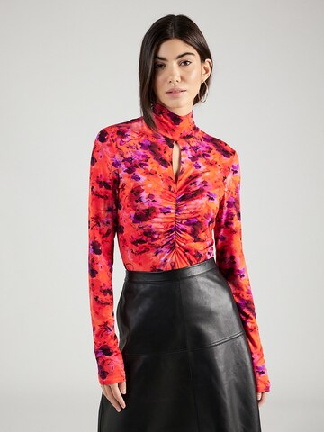 PATRIZIA PEPE Shirt in Rood: voorkant