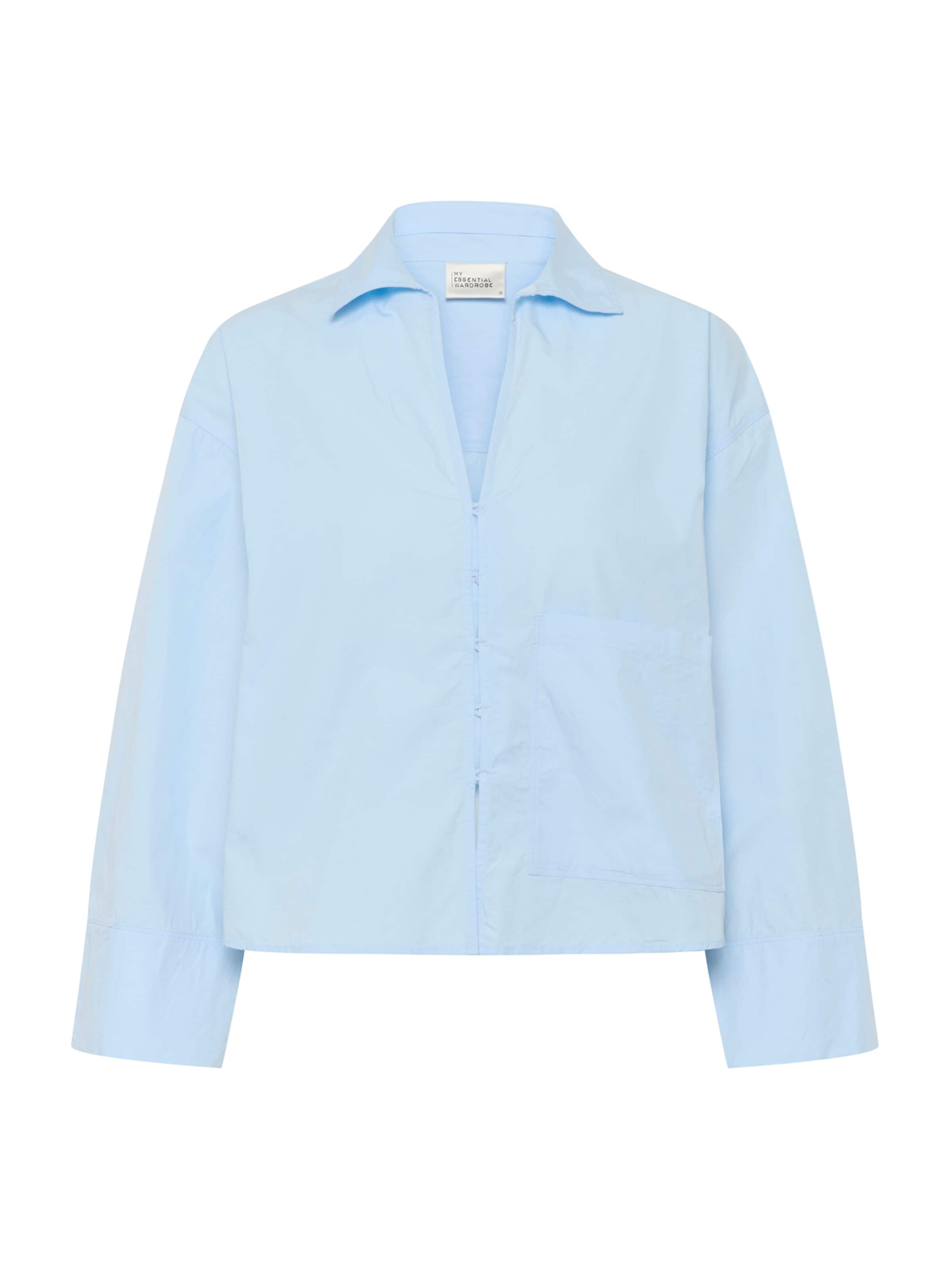 My Essential Wardrobe Bluzka 'MWSunna' w kolorze niebieski: przód