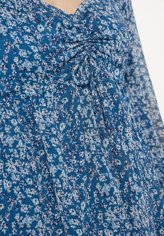 swirly - Vestido en azul