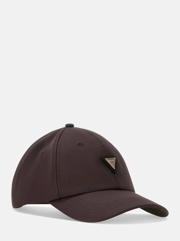 GUESS Cap in Braun: Vorderseite