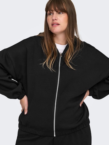 ONLY Carmakoma Sweatjakke 'CARScarlett' i sort