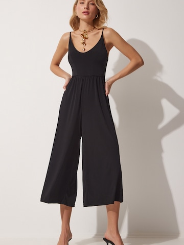 Happiness İstanbul - Jumpsuit en negro: frente