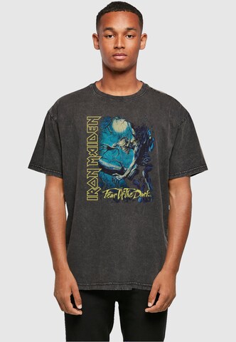 T-Shirt 'Iron Maiden - Fear of the Dark' Merchcode en gris : devant