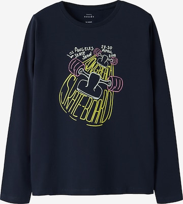 NAME IT Shirt 'NKMVUX' in Blauw: voorkant