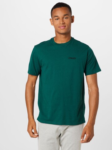 T-Shirt fonctionnel OAKLEY en vert : devant