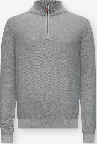 INDICODE JEANS Pullover 'Jexmon' in Grau: Vorderseite