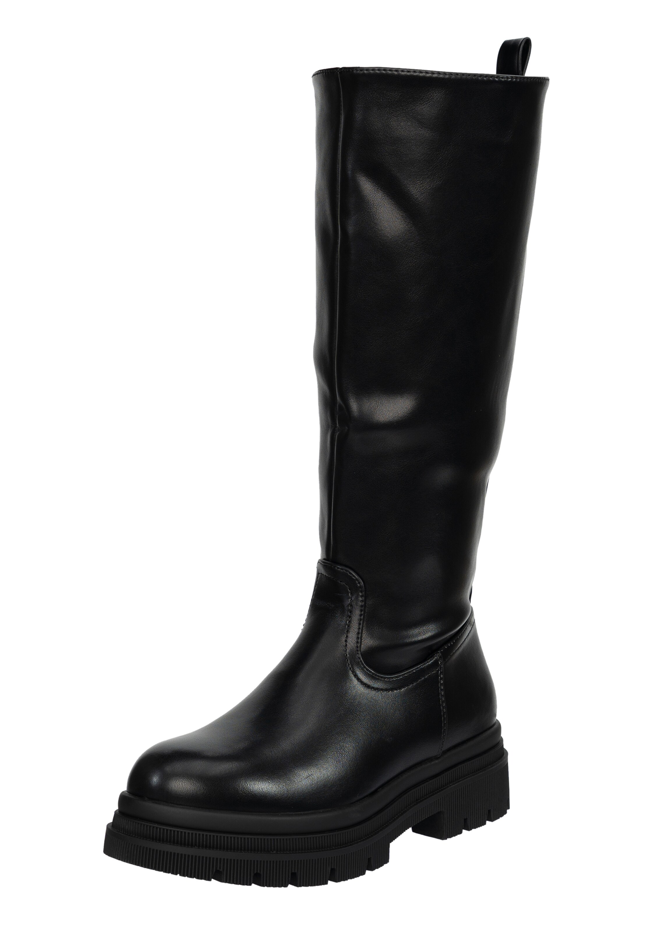Bottes Salinyang en noir : devant
