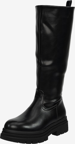 Salinyang Boots in Black: front