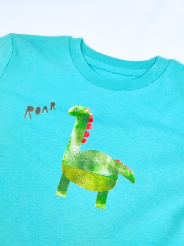 MelaDi Shirt 'Dino'‌‌‌‌‌‌‌‌ in Blau