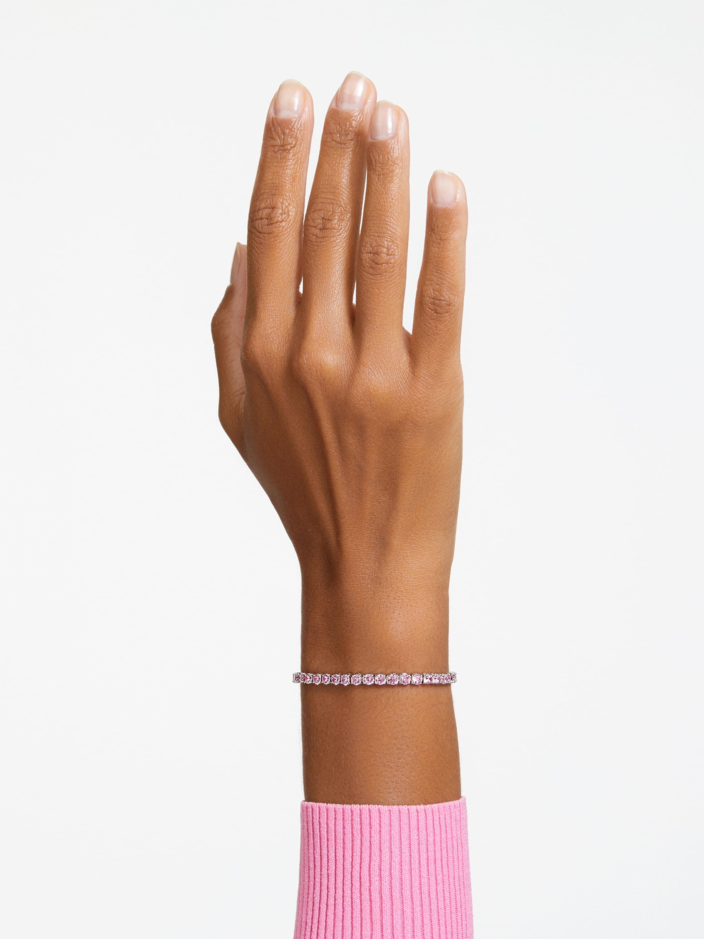 Swarovski Bracelet 'Matrix' in Pink | ABOUT YOU