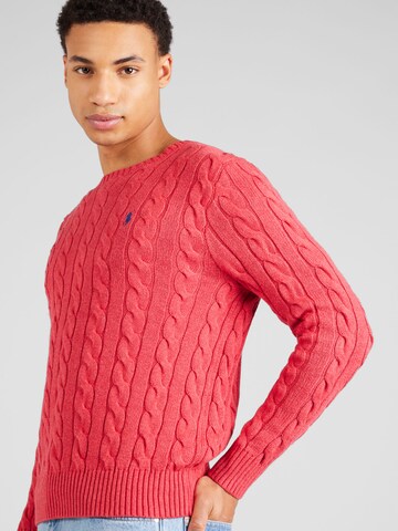 Polo Ralph Lauren Klasický střih Svetr 'Driver' – červená