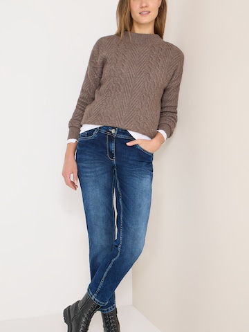 CECIL Slim fit Jeans 'Scarlett' in Blue