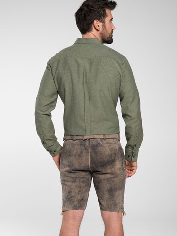 SPIETH & WENSKY Regular Broek 'Lederhose Fürstenzell' in Bruin