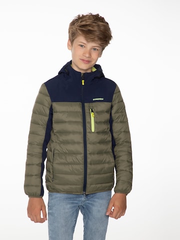 PROTEST Winterjacke 'GONZO JR'‌‌‌‌‌‌‌‌‌‌ in Grün: Vorderseite