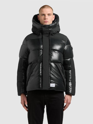 khujo Vinterjacka 'Alst' i grå: framsida