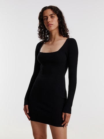 EDITED فستان 'Ilana' بلون أسود: الأمام