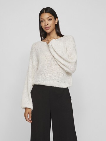 Pull-over VILA en blanc : devant