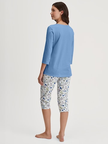 CALIDA Pyjama 'Flower Nights'‌‌‌‌‌‌‌‌‌‌ in Blau