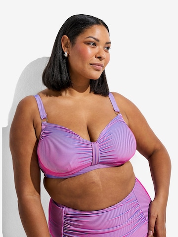 rožinė Zizzi Mažinanti Bikinio viršutinė dalis 'Svary': priekis