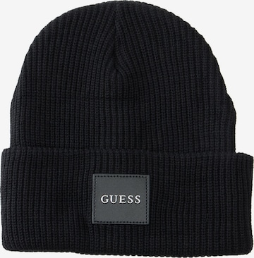 GUESS Mütze in Schwarz: Vorderseite