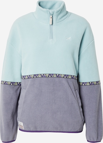 Pull-over 'Holina' Iriedaily en bleu : devant