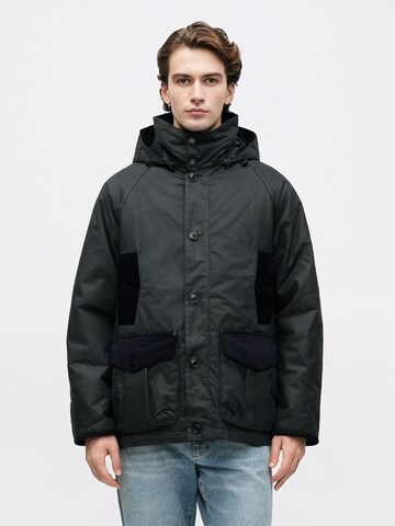 Barbour Φθινοπωρινό και ανοιξιάτικο μπουφάν 'Beaufort' σε μπλε: μπροστά