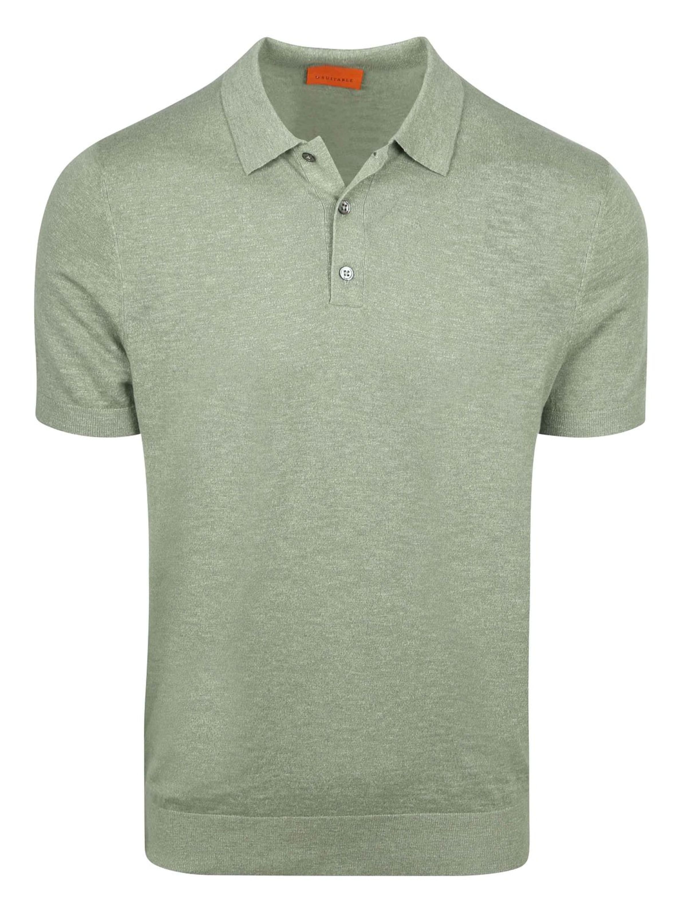 Suitable Shirt in Groen: voorkant