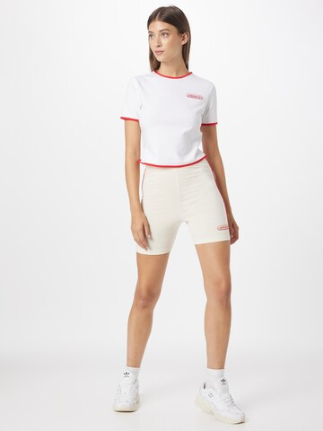 ADIDAS ORIGINALS Slimfit Shorts 'Short' in Weiß