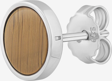 caï Ohrringe in Braun: Vorderseite