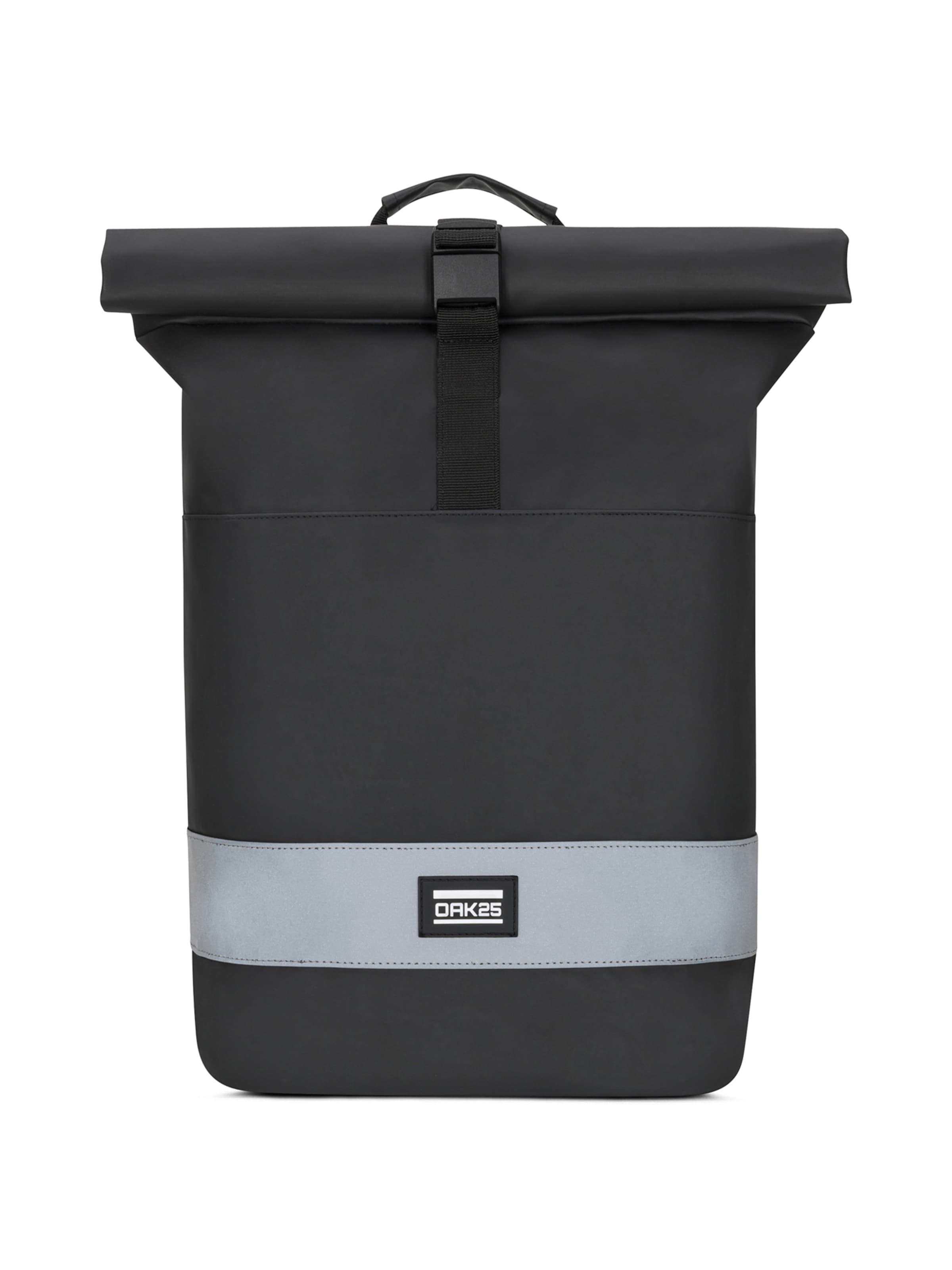 OAK25 Σακίδιο πλάτης 'Everyday Rolltop' σε μαύρο: μπροστά