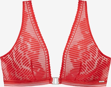 s.Oliver - Triangular Soutien em vermelho: frente