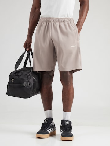 Loosefit Pantalon 'Troy' Pegador en beige : devant