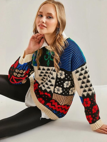 Pullover di Bianco Lucci in colori misti