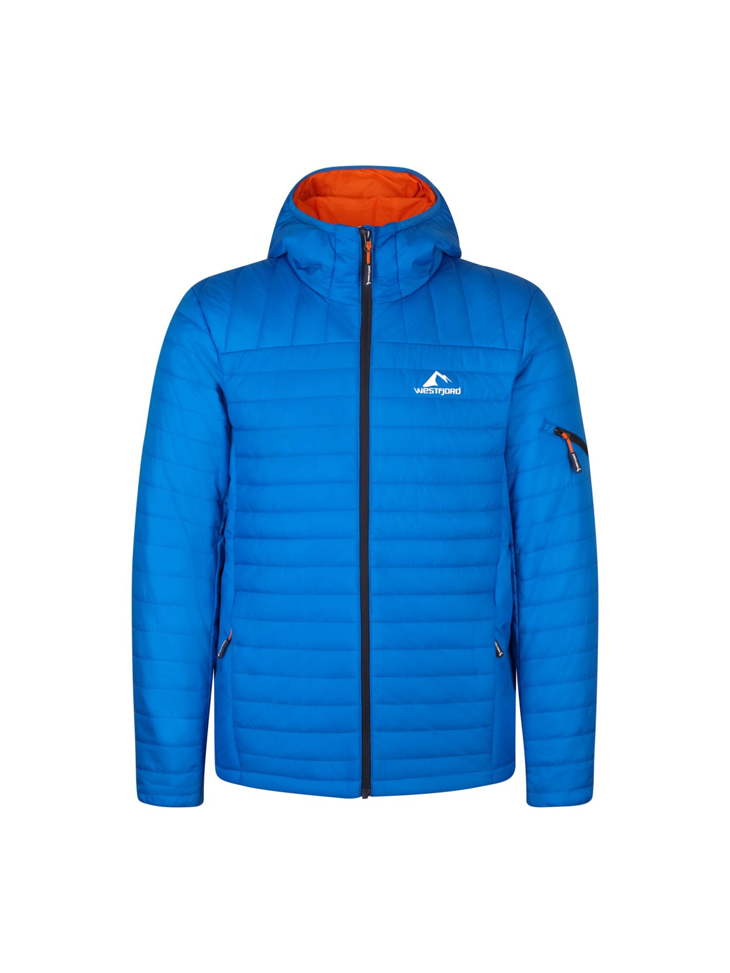 WESTFJORD Winter Jacket in Blue: front